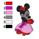 Minnie Mouse Embroidery 19